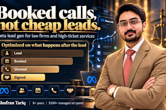 run facebook ads lead generation for lawyers and high ticket services