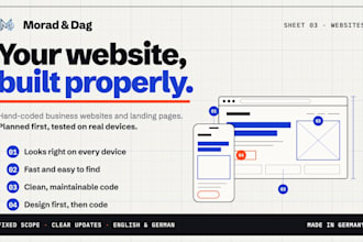 build a fast, responsive business website