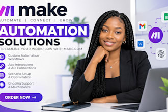 build make com automation, n8n automation or fix make com workflows