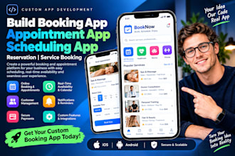 build booking app appointment app scheduling app reservation service booking