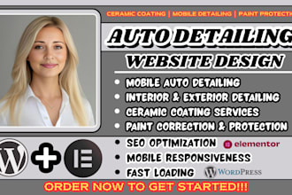 mobile auto detailing, auto detailing website, ceramic coating website