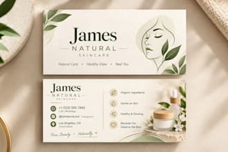design a luxury business card