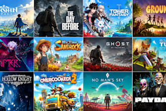 do steam capsule art, steam page, game banner logo and steam store assets