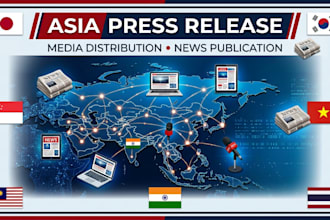 do press release distribution japan PR singapore PR china PR korea PR hong kong
