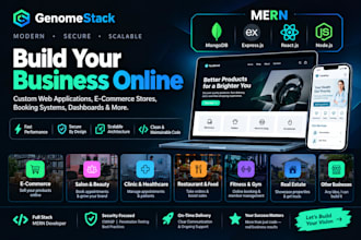 do full stack web development and custom web applications