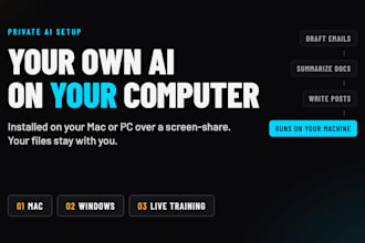 set up a private ai assistant on your computer