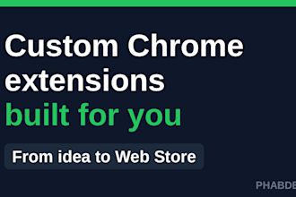 build a custom chrome extension for your business workflow