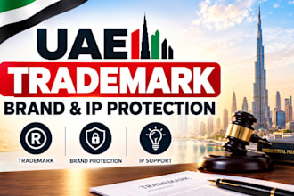 provide uae trademark law service, brand protection and ip support