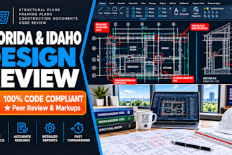 be your florida and idaho civil structural engineer for design review