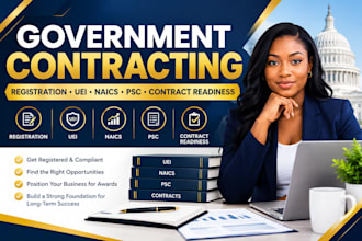 register your business on sam gov and help with government contracts
