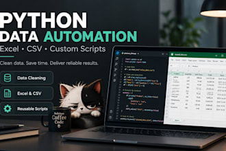 automate excel and CSV tasks using python