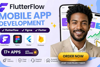build flutterflow mobile app, flutter flow