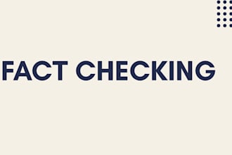 fact check, edit your doc
