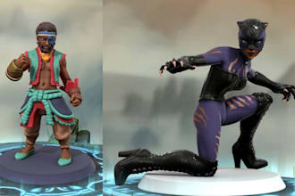 3d print and paint hero forge dnd rpg tabletop miniature stl for 3d printing