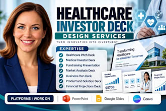 do healthcare startup pitch deck medical investor presentation fundraising