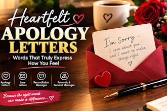 write a heartfelt love letter for your loved ones