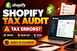 audit shopify sales tax nexus and historical sales tax compliance risks