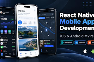 build your react native mobile app mvp for ios and android