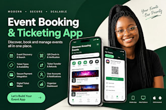 create event ticketing app event booking app digital ticket wallet app design