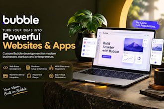 build nocode bubble io web app website bubble developer mobile app development