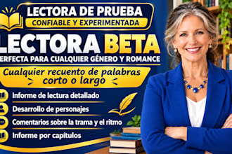 lector beta español, lector beta, lector beta romántica, lector beta de fantasía