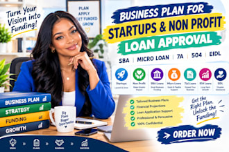 write startups non profit loan approval sba micro loan 7a 504 eidl business plan