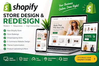 design and develop beauty shopify store, skincare, cosmetics website