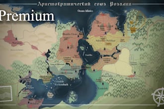 illustrate custom fantasy maps for your rpg campaign