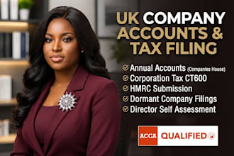file UK company accounts, corporation tax return ct600, and hmrc submission