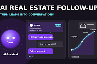 build real estate lead follow up automation with ai