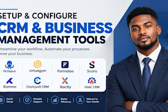 setup octopus CRM virtuagym formaloo scoro kommo claritysoft CRM xactly hvac CRM