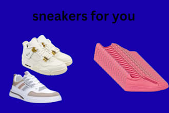 design 3d shoe for you