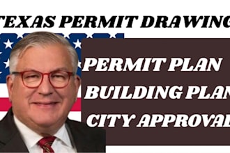 create texas building permit ready drawings, structural engineering plan design