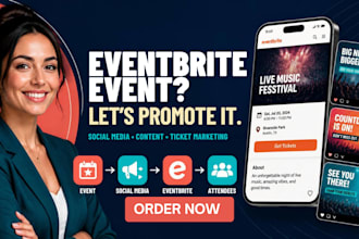 your eventbrite event and promote ticket sales