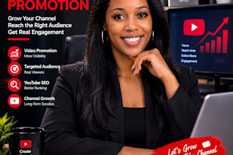 do video promotion to complete youtube channel monetization