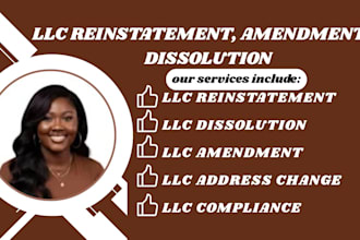 reinstate, resolve, and amend your llc registered business