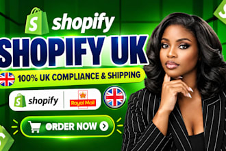 setup UK shopify compliance gdpr and royal mail shipping profiles