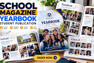 design school magazine, yearbook and student publication
