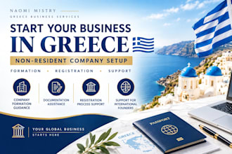 help non residents register and set up a company in greece