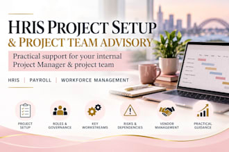 help set up your hris project and guide your internal project team