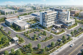 create hospital and health care facility maps