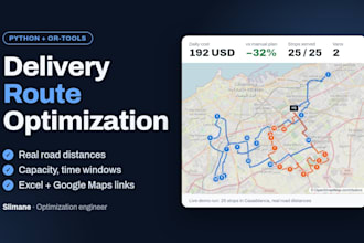 optimize delivery routes for your fleet with python and or tools