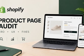 audit shopify product pages and fix cro issues