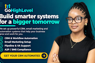 gohighlevel CRM automation, gohighlevel email marketing, go high level VA expert