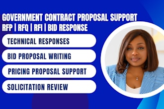 write winning government contract, bid proposal, response to rfp, rfq, rfi