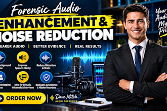 restore unclear audio and recover speech from noisy recordings, background noise