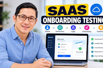 test your saas onboarding journey for signup, login and new user workflow issues