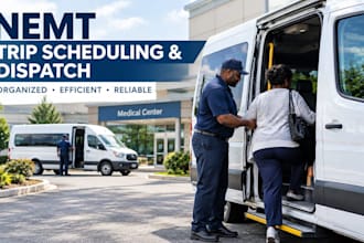 build an organized nemt trip scheduling and dispatch workflow