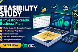 create investor ready feasibility study and business plan