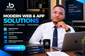design buble website bubble mvp saas bubble app developer